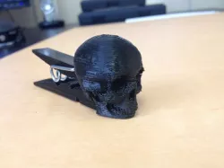 Skull Clothespin Printable Version