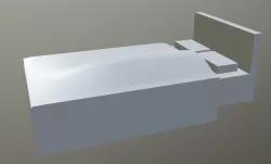 sleeping bad 3D model