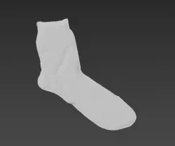 sock socks calcetin calcetines foot footwear wear 3D model