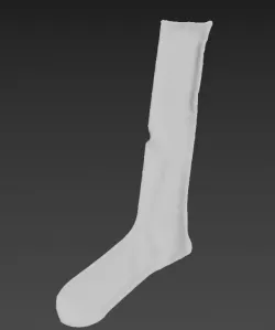 sock socks calcetin calcetines foot footwear wear 3D model
