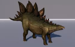 Stegosaurus Dinosaur Animated 3D model