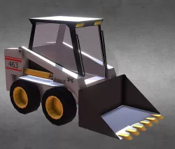 The Bobcat 463 3D model