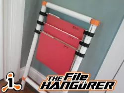 The File Hangürer - Hanging File Organizer - Super space efficient. Hang files anywhere. - Plexus 1