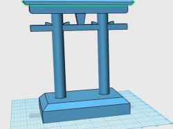 ▷ Torii Gate headphone stand 3d models 【 STLFinder 】