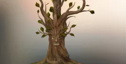 Tree face fabulous 3D model