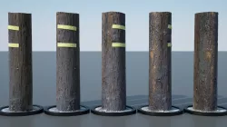Utility Pole 3D model