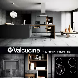 Valcucine Forma Mentis Dark 3D model