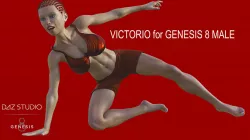 Victorio for Genesis 8 Male 3D model