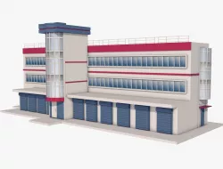Warehouse 3D model