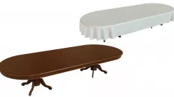 Wood table 3500  3D model