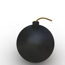 3d BOMB 3D model