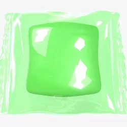 3D Wrapped Green Candy 3D model