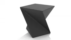 Abstract Twisted Cube Coffee Table Low-poly  3D model