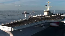 Aircraft Carrier - Nimitz-class nuclear-powered supercarrier 3D model