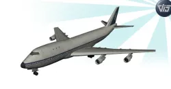 Airliners Collection Low-poly  3D model