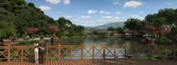 Ancient Chinese Gardens 14 3D model