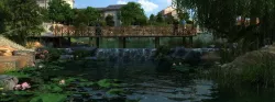 Ancient Chinese Gardens 8 3D model