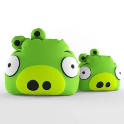 Angry Birds Pillow Green 3D model