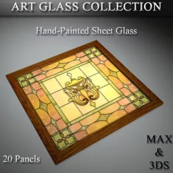 Art Glass Collection 17 3D model