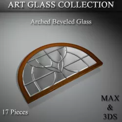 Art Glass Set 02 3D model