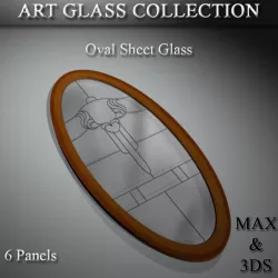 Art Glass Set 04 3D model
