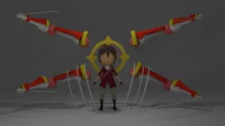 Avatar human arm 3D model