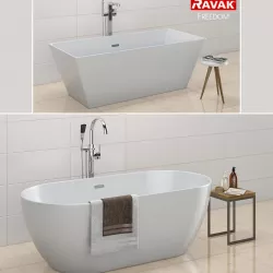 bath Ravak Freedom 3D model
