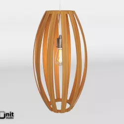 Bentwood Barrel Pendant by West Elm  3D model