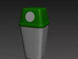 Bin model 3D model