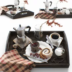 Breakfast 3D model