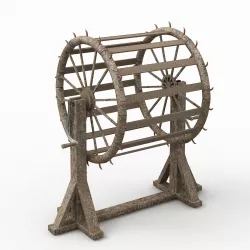 Breaking Wheel 3D model