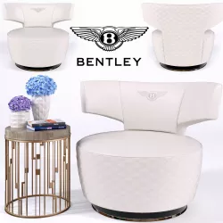 Bull Armchair Bentley 3D model