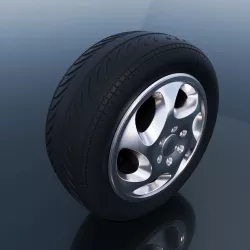 Car Tyre 3D model