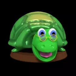 Cartoon Turtle  3D model