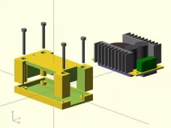 Case for DC-Boost 12V-24V PCB
