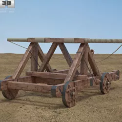 Catapult 3D model