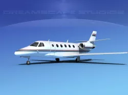Cessna C560XL Citation V08 3D model