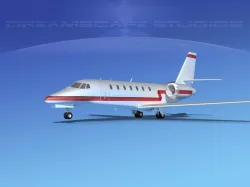 Cessna C680 Citation Soveriegn V07 3D model