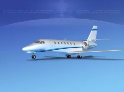 Cessna C680 Citation Soveriegn V11 3D model