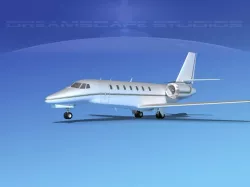 Cessna C680 Citation Soveriegn V12 3D model