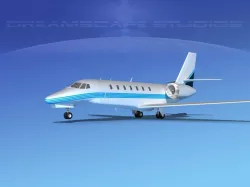 Cessna C680 Citation Soveriegn V13 3D model