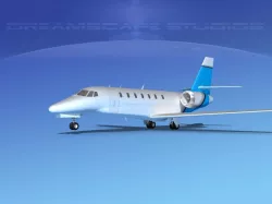 Cessna C680 Citation Soveriegn V14 3D model