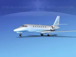 Cessna C680 Citation Soveriegn V15 3D model
