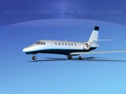 Cessna C680 Citation Soveriegn V16 3D model