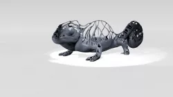 Chamaeleo Dust Voronoi 3D model
