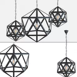 CHANDELIER LOFT POLYEDRA 3D model