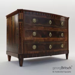 Classicist commode - Dresden-Germany around 1800 - Georg Britsch 3D model