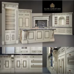 Clive Christian kitchen 3D model