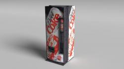 Coca-Cola Vending Machine Low-poly 3D model - Free 3D Model | STLFinder