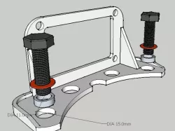 Coil Pack mount.